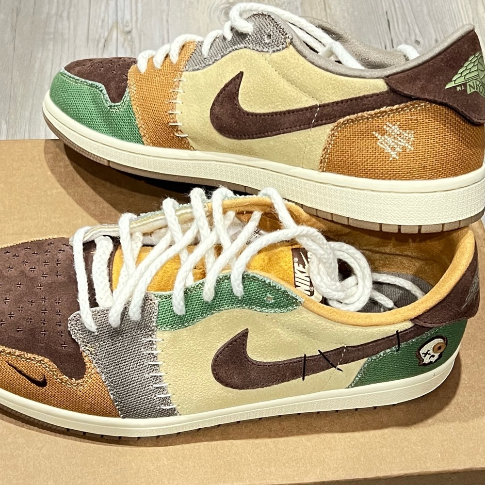 MENS JORDAN 1 SNEAKER SUEDE